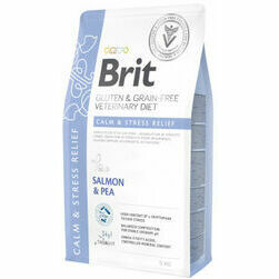 Brit GF Veterinary Diets Cat Calm Stress Relief Salmon & Pea 2 kg