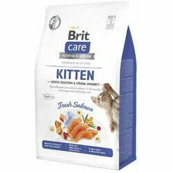 Brit Care Cat GF Kitten Gentle Digestion&Strong Immunity 0,4 kg - barība kaķiem