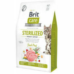 Brit Care Cat GF Sterilized Immunity Support Fresh Pork 2 kg