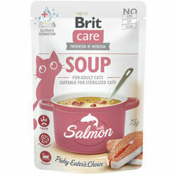 Brit Care Cat Soup Salmon 75 g
