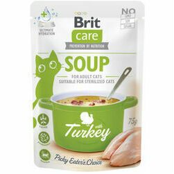 Brit Care Cat Soup Turkey 75 g
