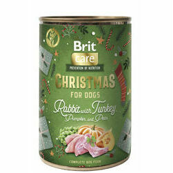 Brit Care Dog Christmas trusis ar tītaru 400 g