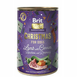 Brit Care Dog Mono Protein Christmas jērs ar burkāniem 400 g
