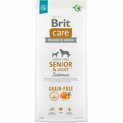 Brit Care GF Senior&Light Salmon 12 kg