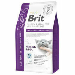 Brit GF Veterinary Diets Cat Gastrointestinal High Fibre Herring & Pea 2 kg