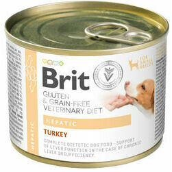 Brit GF Veterinary Diets Dog Hepatic Turkey 200 g