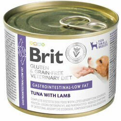 Brit GF Veterinary Diets Dog Gastrointestinal Low Fat Tuna with Lamb 200 g