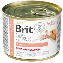 Brit GF Veterinary Diets Dog Renal Tuna with Salmon 200 g