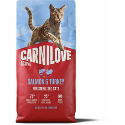 Carnilove Cat Active Sterilised Salmon & Turkey 6 kg