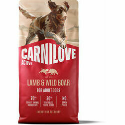 Carnilove Dog Active Adult Lamb & Wild Boar 12 kg