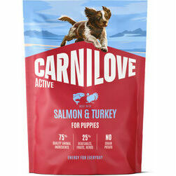 Carnilove Dog Active Puppy Salmon & Turkey 1,5 kg