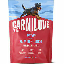 Carnilove Dog Active Small Breeds Salmon & Turkey 1,5 kg