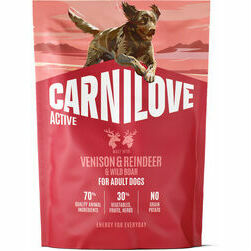 Carnilove Dog Active Adult Venison & Reindeer & Wild Boar 1,5 kg