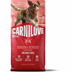 Carnilove Dog Active Adult Venison & Reindeer & Wild Boar 12 kg