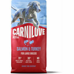 Carnilove Dog Active Large Breeds Salmon & Turkey 12 kg