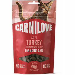 Carnilove Cat Adult Soft Turkey Enriched with Catnip 50 g