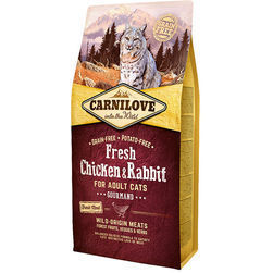 CARNILOVE Fresh Chicken & Rabbit Gourmand for Adult 6 kg barība kaķiem
