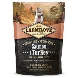 CARNILOVE Salmon & Turkey Large Breed Puppy 1,5 kg barība suņiem