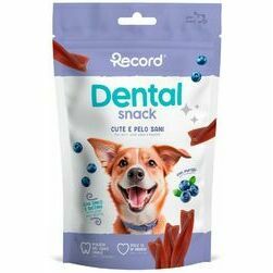 Record Dental Snack Skin & Coat with Blueberry 75 g