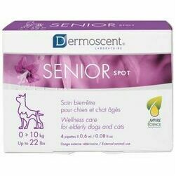 Dermoscent SENIOR spot-on suņiem un kaķiem 0-10 kg, 0,6 ml pipette N4