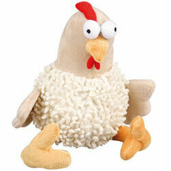 Flamingo PLUSH CHICKEN 20x12x30 cm- plīša rotaļļieta suņiem ar pīkstuli