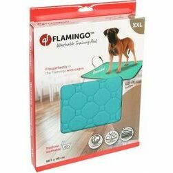 Flamingo TRAINING PAD GREEN XXL ANTISLIP 115x68,5cm - apmācības paliktnis
