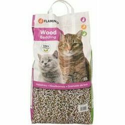 Flamingo Wood Bedding 5.5 kg  - kokskaidu granulu pakaiši