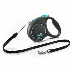 flexi black design S Cord 5m blue