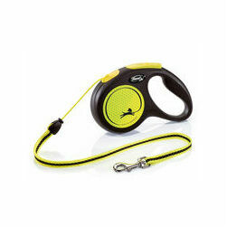 flexi Neon New Classic M 5 m trose - pavada suņiem