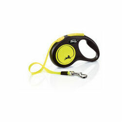 flexi Neon New Classic S 5 m lente - pavada suņiem