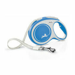 flexi New Comfort L lente 8 m, blue - pavada suņiem