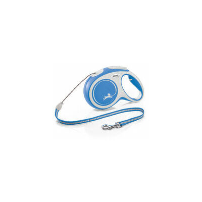 flexi New Comfort M 8 m blue trose - pavada suņiem