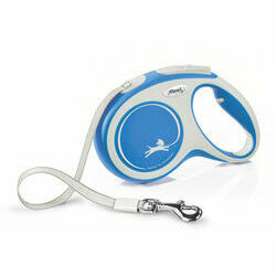 flexi New Comfort M lente 5 m, blue - pavada suņiem