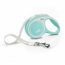 flexi New Comfort XS lente 3 m, light blue - pavada suņiem