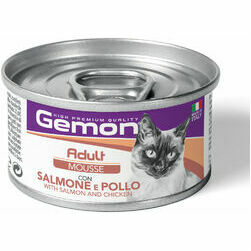 Gemon Cat Mousse Adult with Salmon and Chicken 85 g