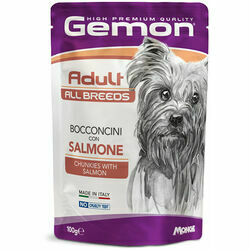 Gemon Dog All Breeds Adult Chunkies with Salmon 100 g