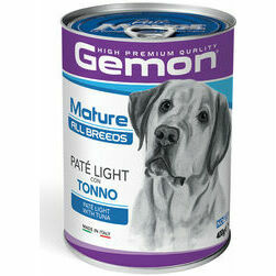 Gemon Dog All Breeds Mature Pate Light with Tuna 400 g