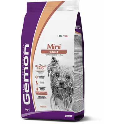 Gemon Dog Mini Adult with Salmon and Rice 3 kg
