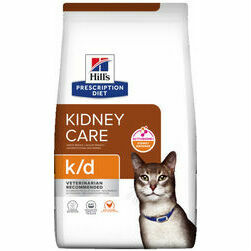 Hills Prescription Diet Cat K/D Kidney Care 1,5kg barība kaķiem