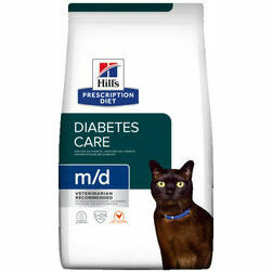 Hills Prescription Diet Cat M/D Diabetes Care 3kg barība kaķiem