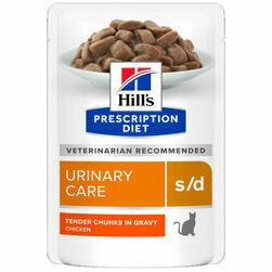 Hills Prescription Diet Cat S/D Urinary Care with Chicken 12 x 85 g