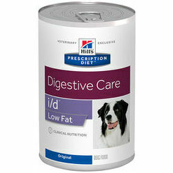 Hills Prescription Diet Dog I/D Degistive Care Low Fat 360g konservi suņiem