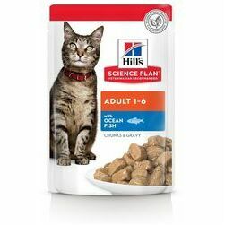 Hills Science Plan Cat Adult 1-6 with Ocean fish 12x85g konservi kaķiem