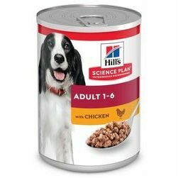 Hills Science Plan Dog Adult 1-6 with chicken 370g konservi suņiem