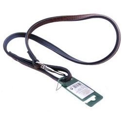 Hunter Leather leash Kroko 13/110 brown/black