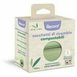 Izkārnījumu maisiņi Compostable 22x33 cm, 2 gb zaļa