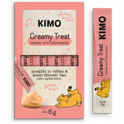 Kimo Cat Creamy Treat Chicken Katsuobushi 60 g