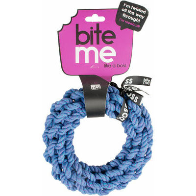 Kokvilnas rotaļlieta suņiem RING 28 x 28 x 5 cm