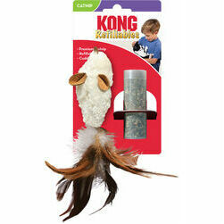 KONG Refillables Feather Mouse