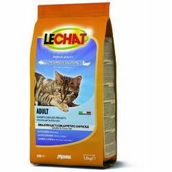 LeChat Adult Kibbles with Tuna and Salmon 400 g